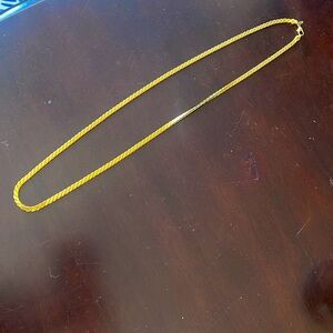 Napier Vintage gold chain necklace